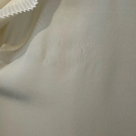 Sandro Ivory Ruffle Blouse - Picture 10 of 11